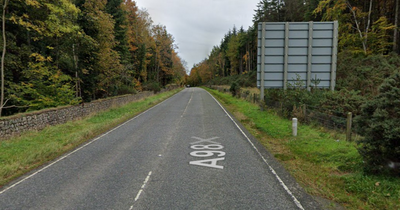 Pensioner dies in early-morning crash on rural Scots road as cops lock down A98