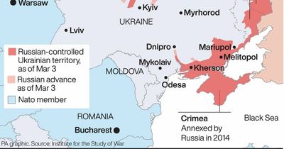 Russian invasion of Ukraine MAPPED: Homes destroyed in Putin's illegal onslaught