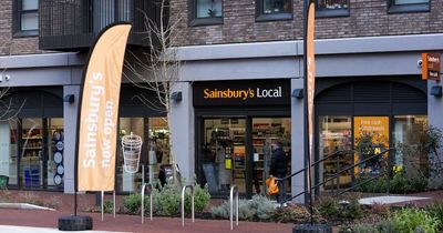 New Sainsbury's near Bristol Temple Meads pictured on opening day