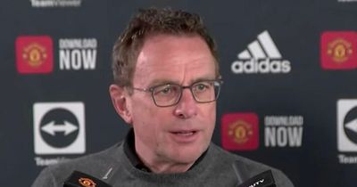 Ralf Rangnick sends Marcus Rashford promise amid Man Utd struggles ahead of City derby