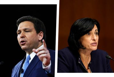 CDC head rips Ron DeSantis over masks