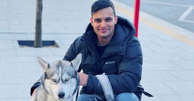 Man who refused to abandon dog in Ukraine makes it out of country after hellish journey
