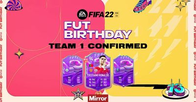 FIFA 22 FUT Birthday Team 1 confirmed featuring Cristiano Ronaldo