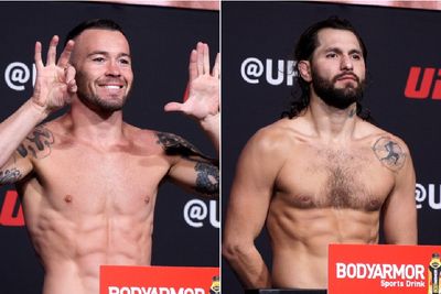 UFC 272 video: Colby Covington, Jorge Masvidal make weight for grudge match