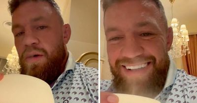 Conor McGregor leaves fans baffled with video of UFC star sniffing 'incense'