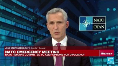 War in Ukraine: 'We are there to defend and protect all allies,' NATO chief says