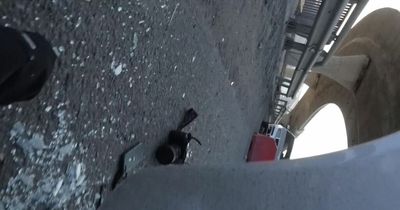 Sky News reporters shot at during video report in Ukraine in horrific ambush