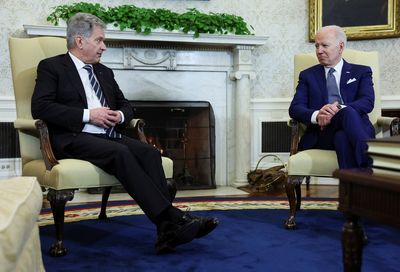 Finland's Niinisto says he and Biden agreed to step up defense cooperation