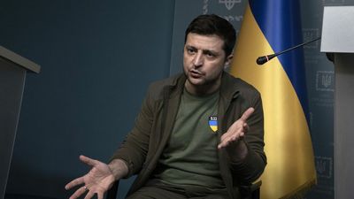 Furious Zelensky tears into "weak" NATO for ruling out "no-fly" zone over Ukraine