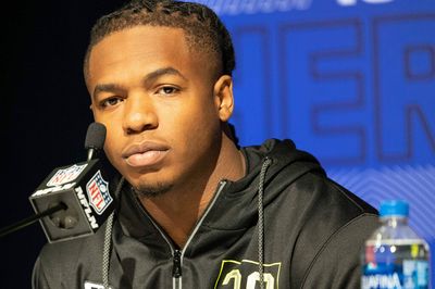 NFL combine: Keaontay Ingram excited about zone scheme, working on route running