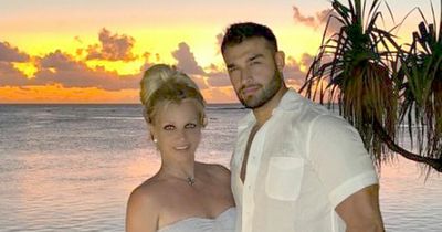 Britney Spears hints she's secretly married Sam Asghari as she calls him 'husband'