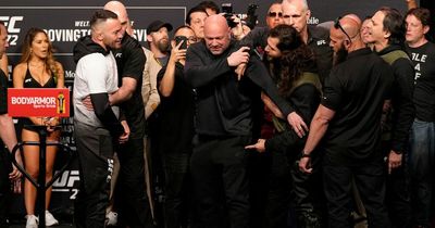 Colby Covington and Jorge Masvidal kept apart as UFC calls in police for weigh-in