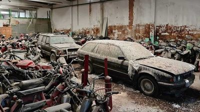 Abandoned BMW Dealership Is A Gold Mine For Classic Car Lovers