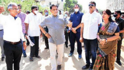 KTR inaugurates RuB at Tukaram Gate in Secunderabad