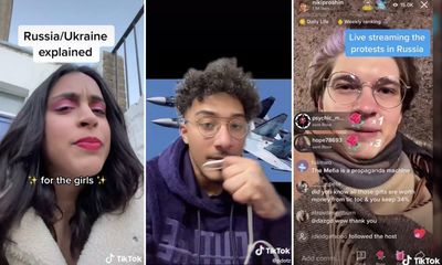 War as seen on TikTok: Ukraine clips get views whether true or not