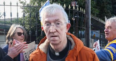 Dublin priest that threw paint on Russian embassy says invasion is "the work of satan"