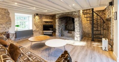 Dream home close to Cardiff with a seven car garage the size of a house