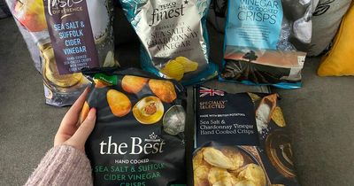 I tried five bags of posh supermarket salt and vinegar crisps and one was soggy