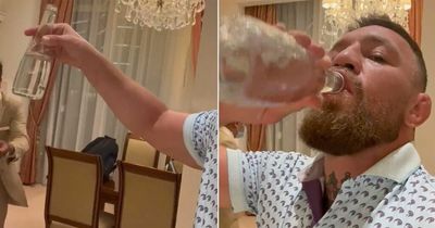 Conor McGregor criticised for filming butler fetching him bottle of water