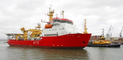 Royal Navy’s icebreaker ship provides support to Ukrainian Antarctic scientists