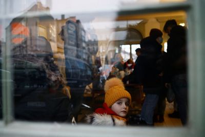 'Please close the sky' say Ukrainian refugees