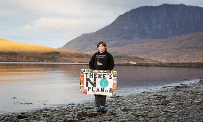 ‘Everything Boris Johnson says is just slogans’: the 14-year-old school climate striker fighting to save the oceans