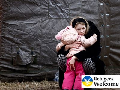 Help the children of Ukraine by donating to our Refugees Welcome campaign