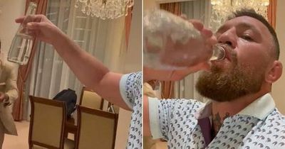 Conor McGregor leaves fans disgusted after filming butler fetching him water in bizarre tweets