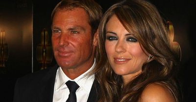Elizabeth Hurley responds to Shane Warne's 'tragic' death in throwback to happier times