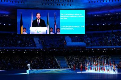 Paralympic Committee asks Beijing why anti-war speech censored