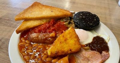 We try the Nottingham greasy spoon caff which fans say deserves a Michelin star