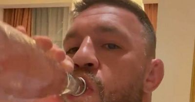 Conor McGregor films butler fetching him water in bizarre Twitter video