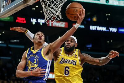 Warriors at Lakers: Lineups, injury reports and broadcast info for Saturday