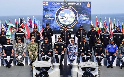 Sea phase of MILAN-22 concludes in Visakhapatnam