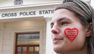 Women march through London to call for end to men’s violence