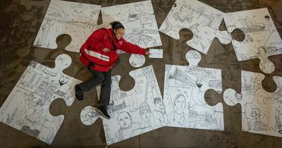 Touring census artwork will visit two Lanarkshire towns before arriving in Edinburgh