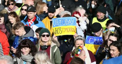 ‘The world has woken up’: How Mancunians joined together to show love and support for Ukraine