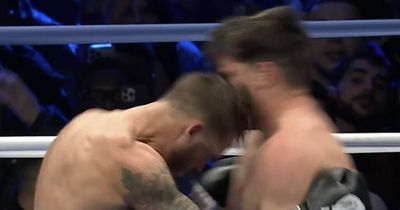 YouTube star Ryan Taylor disqualified for brutal headbutt in boxing debut