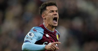 Philippe Coutinho "back to Liverpool form" as team-mate admits he's too clever for Villa