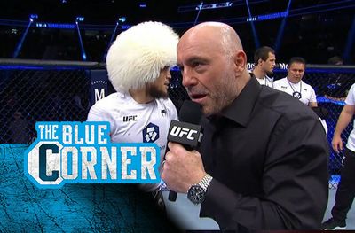 Joe Rogan butchered Umar Nurmagomedov’s name to close their UFC 272 interview