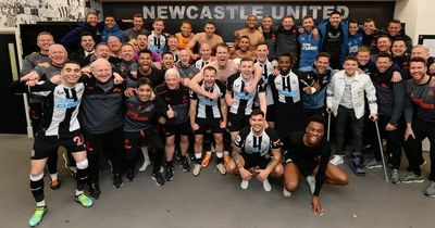 Newcastle United photograph reveals truth and players' brilliant Eddie Howe Castore observation