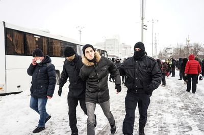 More than 4,300 detained at anti-war protests in Russia
