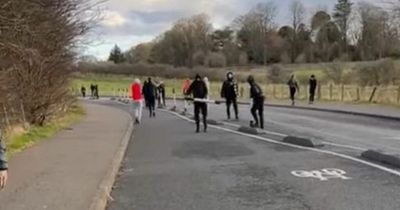 Scots family 'racially abused' by group of yobs while on day out at the beach