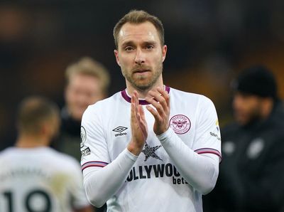 Christian Eriksen says things getting easier every day during Brentford return