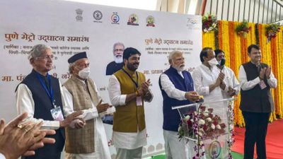 Maharashtra: PM Modi dedicates 150 electric buses for public transport in Pune