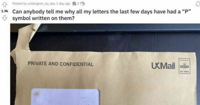 Royal Mail worker explains why posties write 'P' on letters in clever code