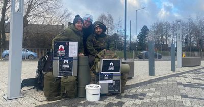 Veteran sleeps rough for two nights across Sunderland to raise money for homeless ex-servicemen