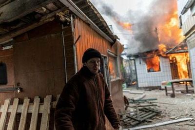 Russians ‘bombing hospitals and nurseries’ as 1.5m flee Ukraine