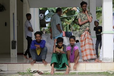 Over 100 Rohingya refugees arrive by sea in Indonesia's Aceh province