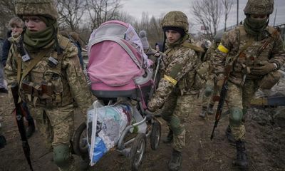 Ukraine has fastest-growing refugee crisis since second world war, says UN